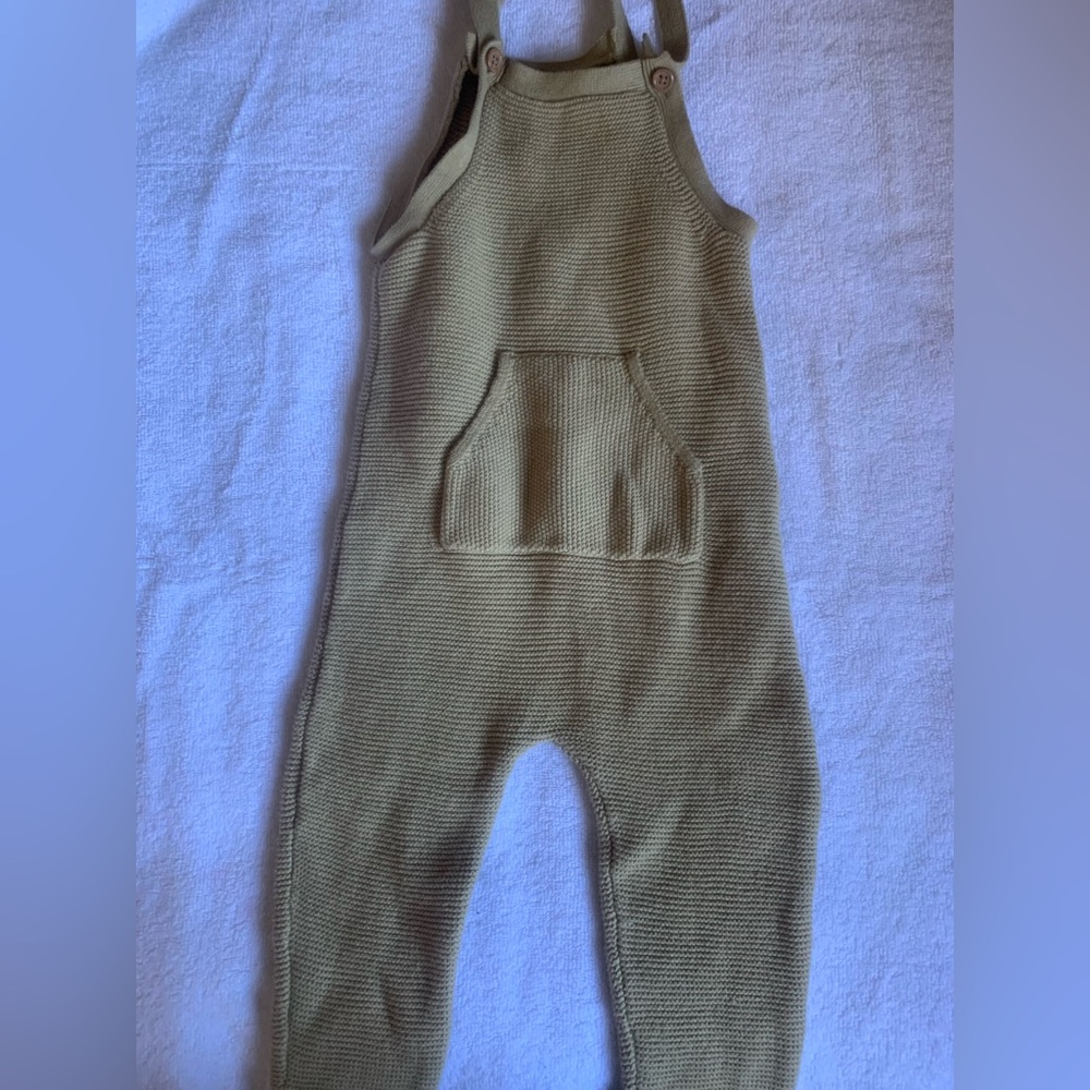 Carter’s Little Planet gold overalls